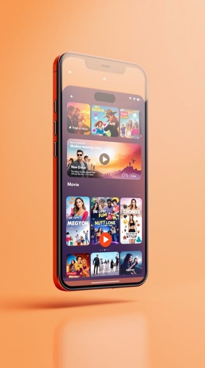 手机影院 APP 界面预览